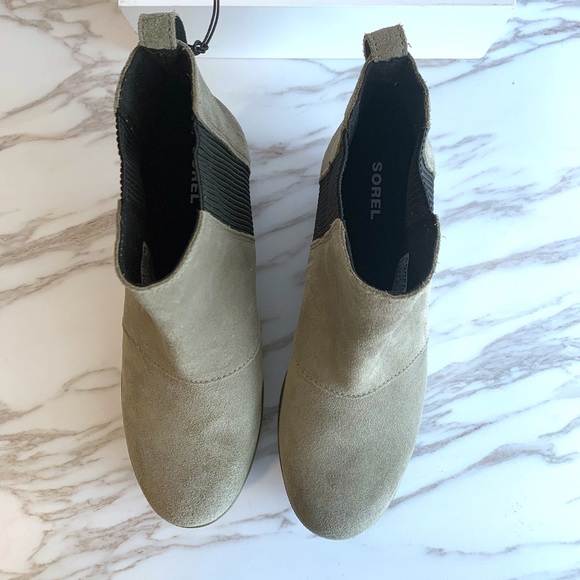 Sorel Sage Gray Joan of arctic Wedge II Chelsea - Picture 8 of 10